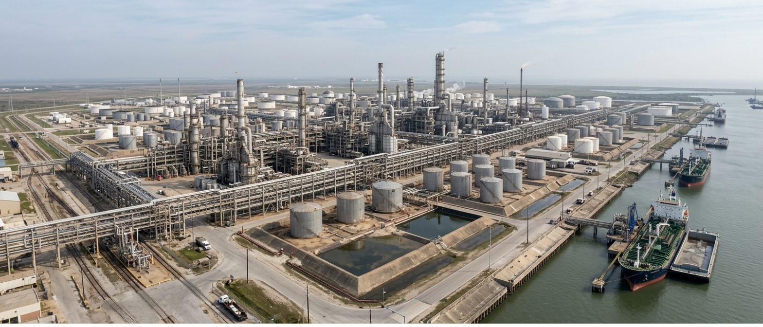 Gulf Coast industrial process facilities